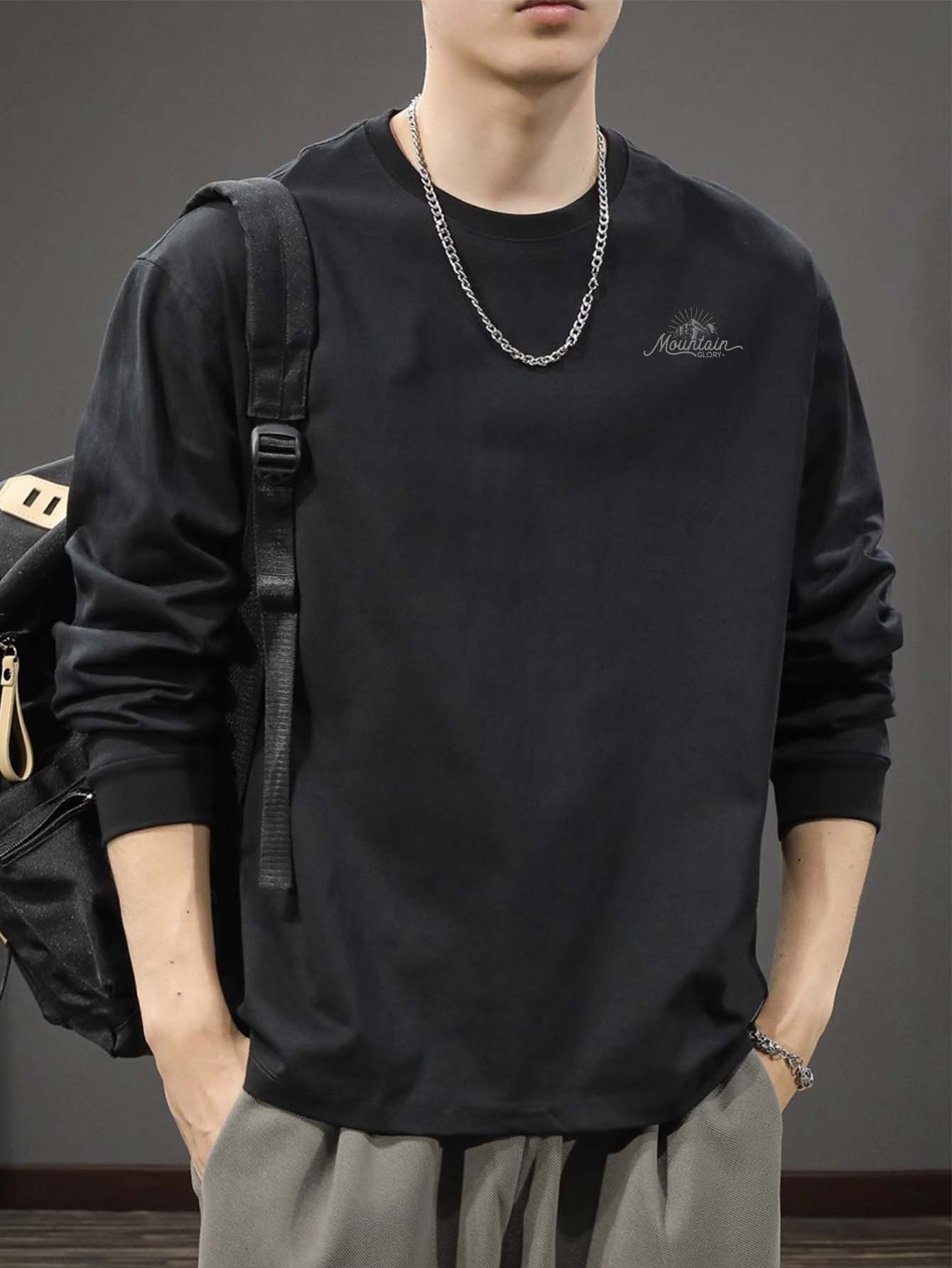 Undershirt Crew Neck - Maglietta da Uomo 100% Cotone a